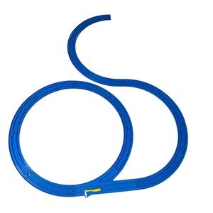 TOMY Thomas the Train Blue Train Tracks 15 Curved & 1 Switch Track Junction Toy